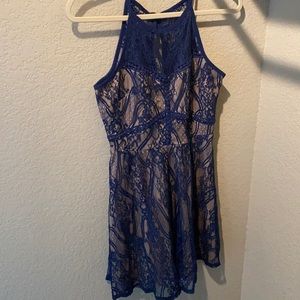 Woman’s lace dress